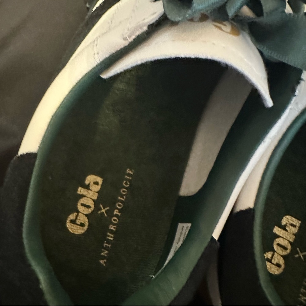 Gola White and Black Sneakers - Picture 4 of 6